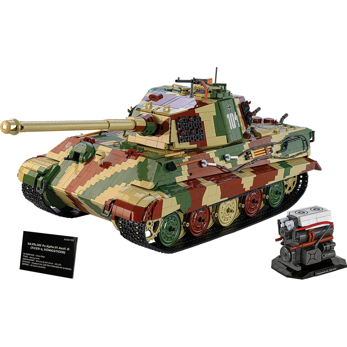 Tiger II Königstiger, Konstruktionsspielzeug