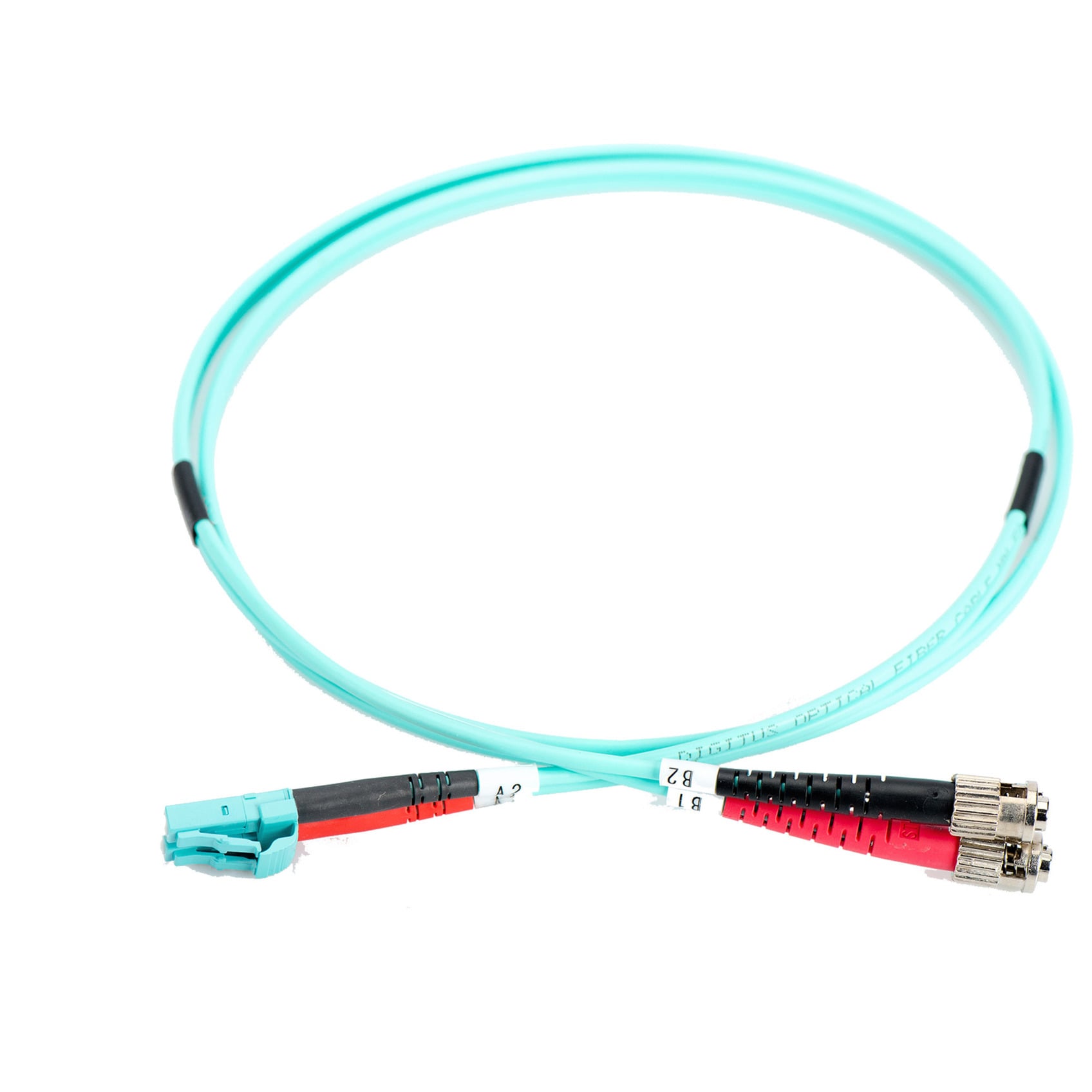 LWL Patchkabel, Duplex, LC > ST Stecker, Multimode OM3