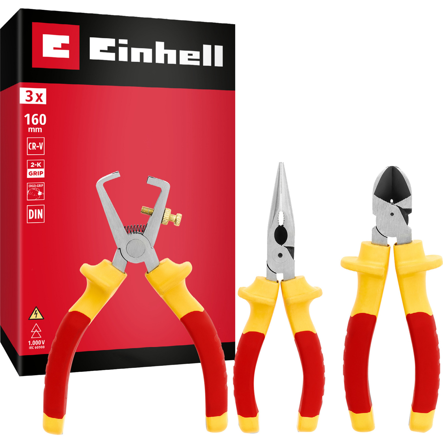 VDE-Zangen-Set, 3-teilig