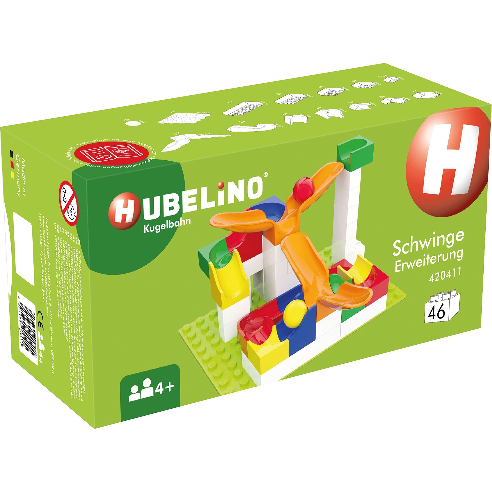 Kugelbahn Schwinge Erweiterung