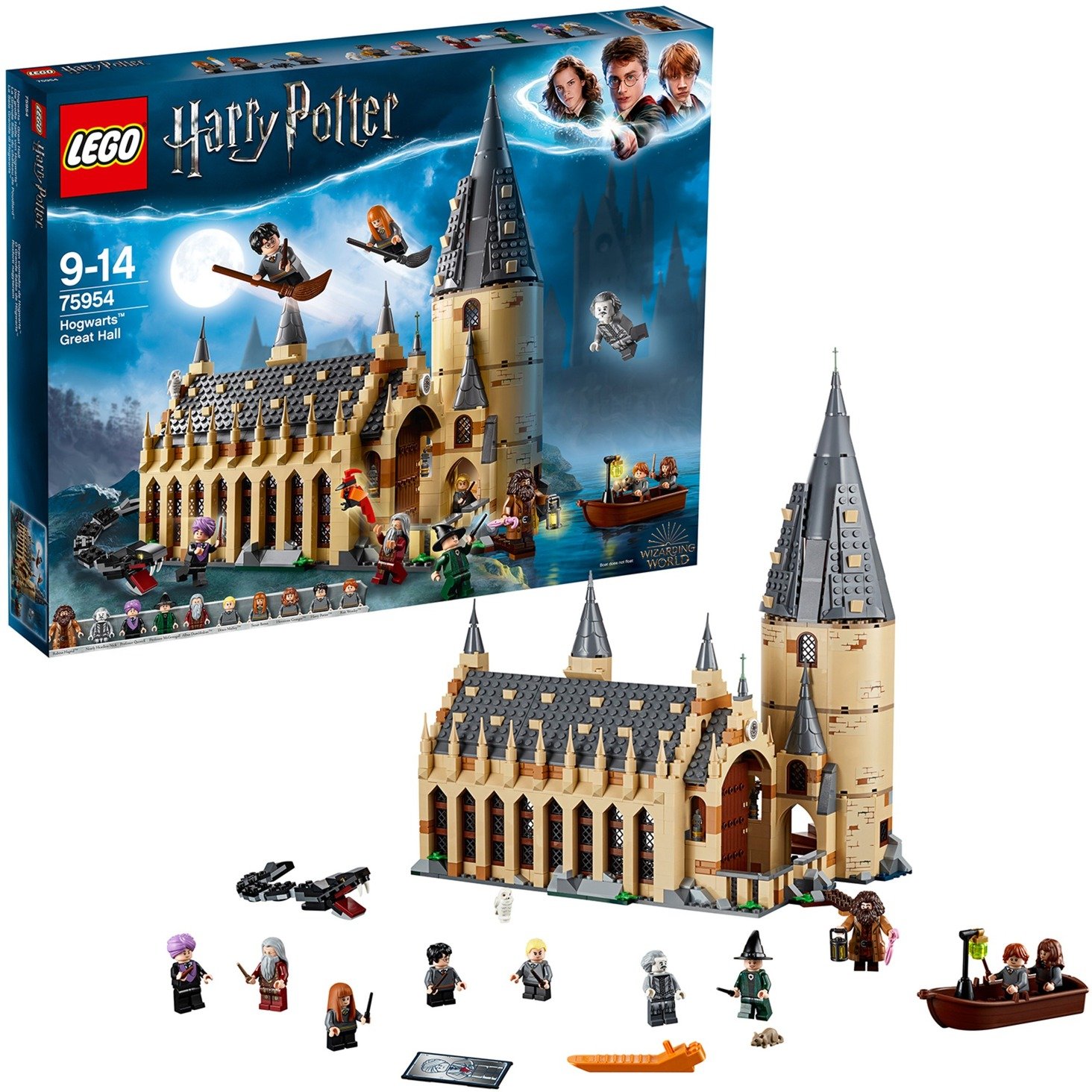 Spielzeug: Lego 75954 Harry Potter Die große Halle von Hogwarts
