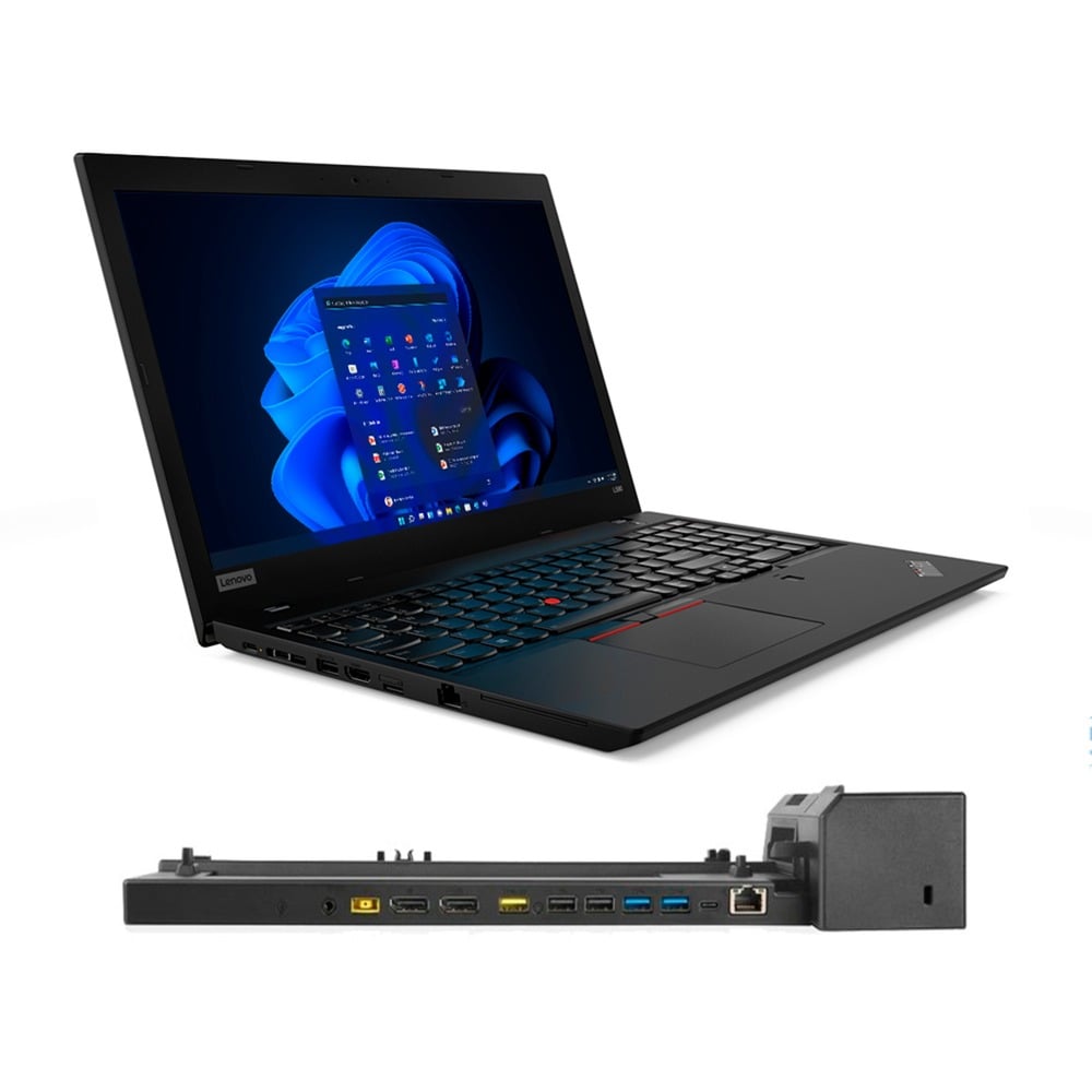 Lenovo ThinkPad L590 Generalüberholt, Notebook schwarz, Intel® Core™ i3-8145U, Intel® UHD Graphics 620, 16 GB DDR4, 1 TB (1 TB SSD), Windows 11 Pro