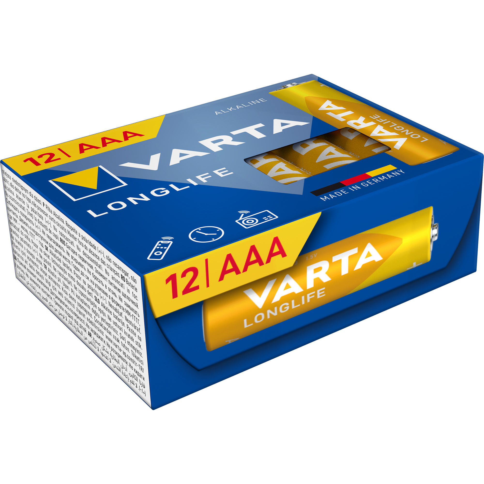Longlife Batterie LR03 Box, AAA (Micro)