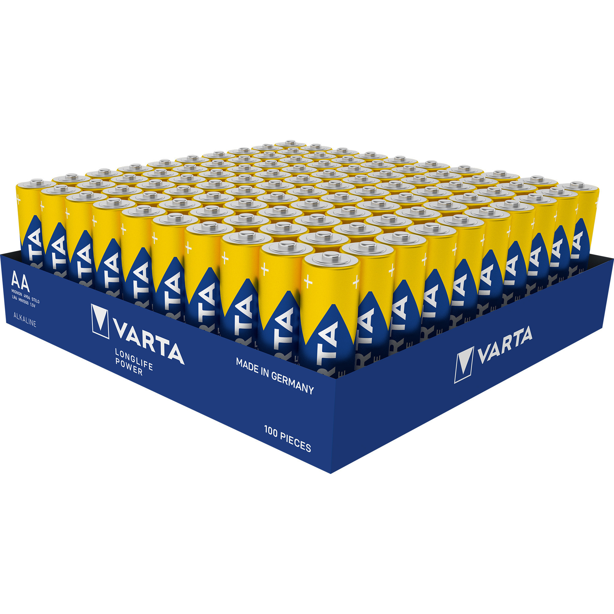 Longlife Power Batterie LR06 Tray, AA (Mignon)