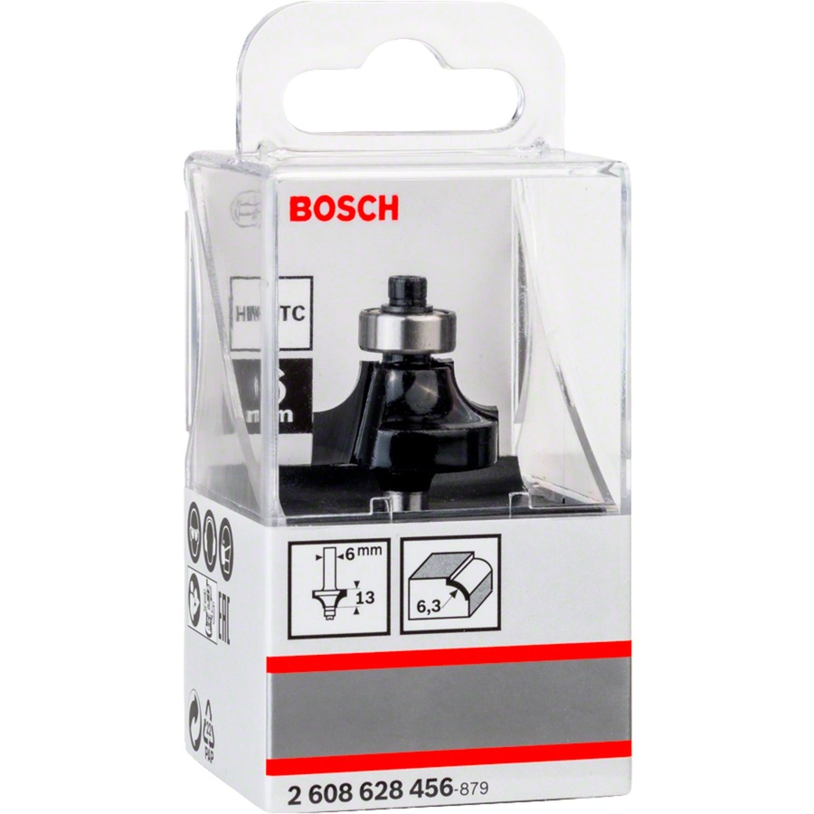 Bosch Abrundfräser Standard for Wood, Radius 6,3mm | 03165140374293 Bosch Abrundfräser Standard for Wood, Radius 6,3mm | 03165140374293