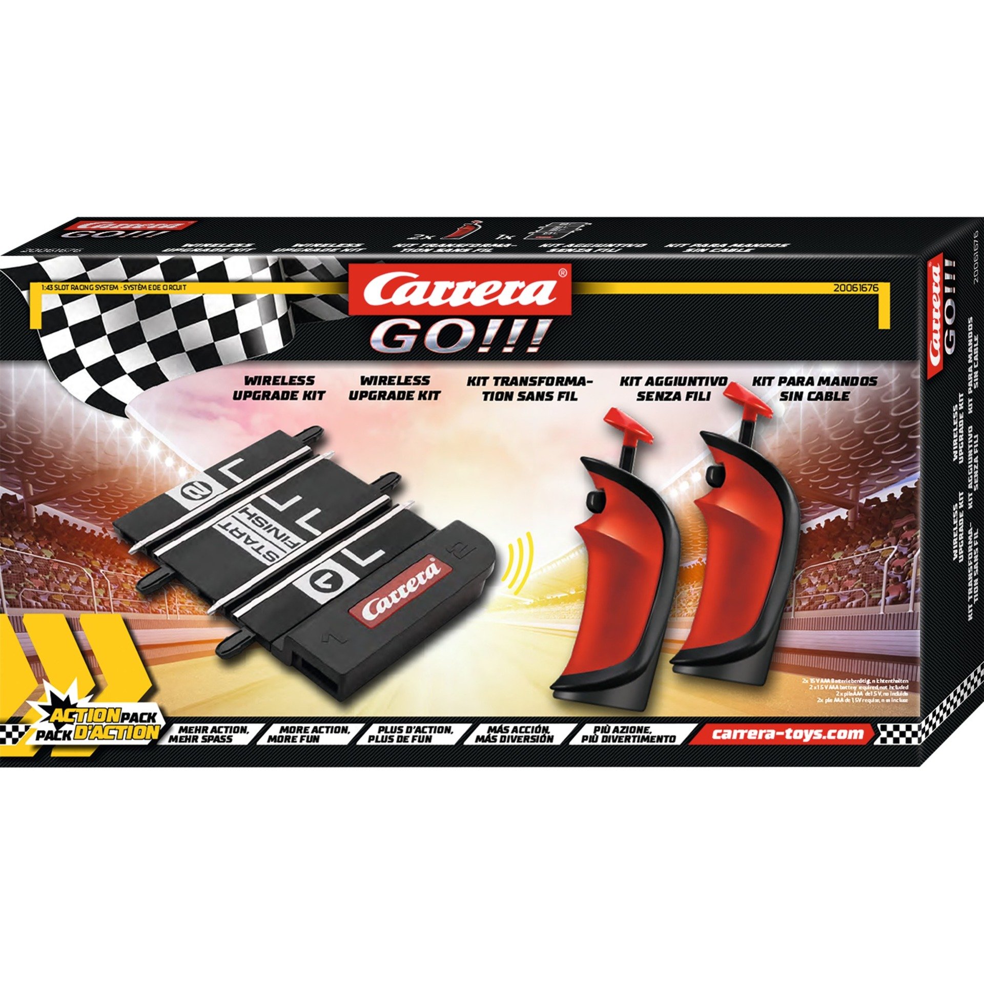Carrera GO!!! Wireless Upgrade Kit, Controller | 04007486616769 Carrera GO!!! Wireless Upgrade Kit, Controller | 04007486616769