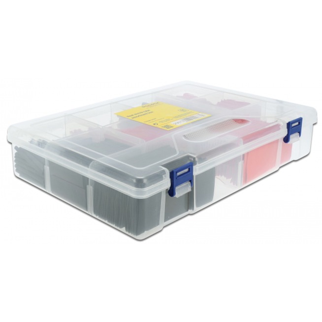 Delock Schrumpfschlauch Sortimentsbox 520-teilig, Set | 04043619206735 Delock Schrumpfschlauch Sortimentsbox 520-teilig, Set | 04043619206735