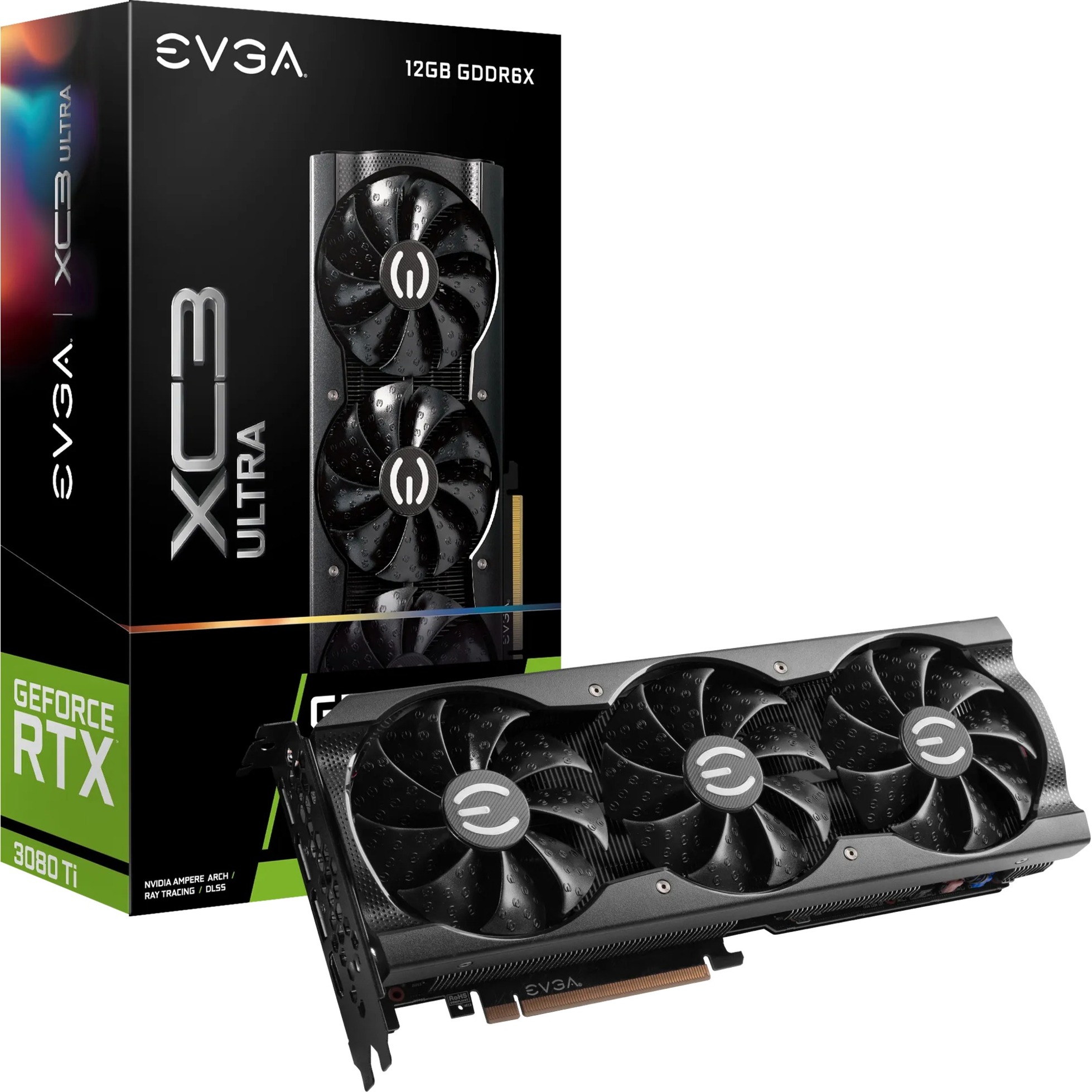 Evga GeForce RTX 3080 Ti XC3 ULTRA LHR, Grafikkarte | 04250812442123 Evga GeForce RTX 3080 Ti XC3 ULTRA LHR, Grafikkarte | 04250812442123