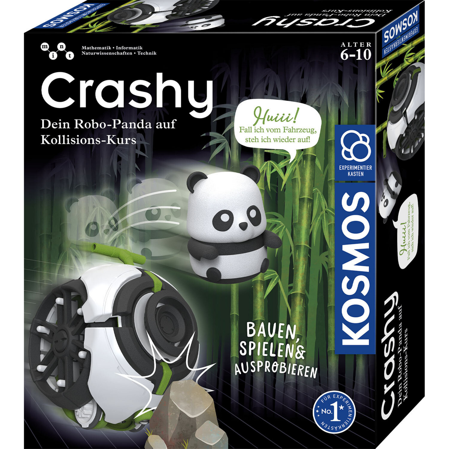 Crashy, Experimentierkasten