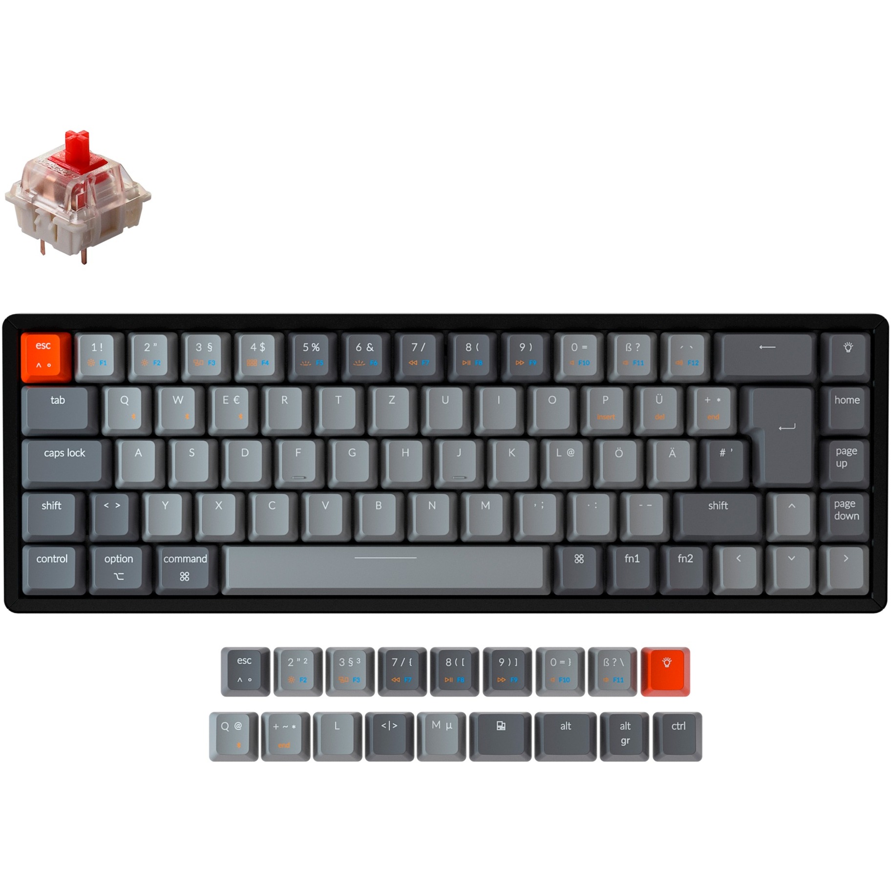 Keychron K6, Gaming-Tastatur | 00617748997433 Keychron K6, Gaming-Tastatur | 00617748997433