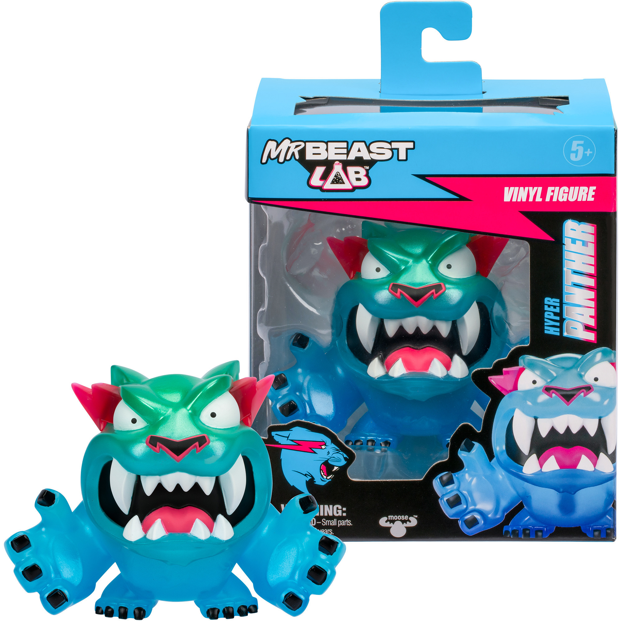 MrBeast Lab Vinyl-Figuren - Hyper Panther, Spielfigur