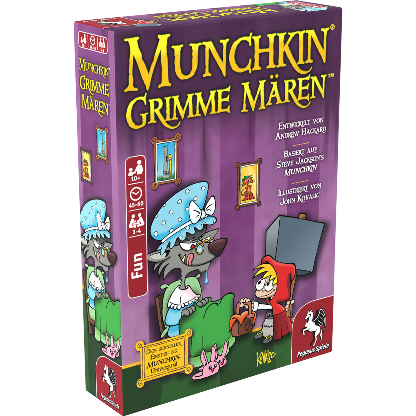Munchkin Grimme Mären, Kartenspiel