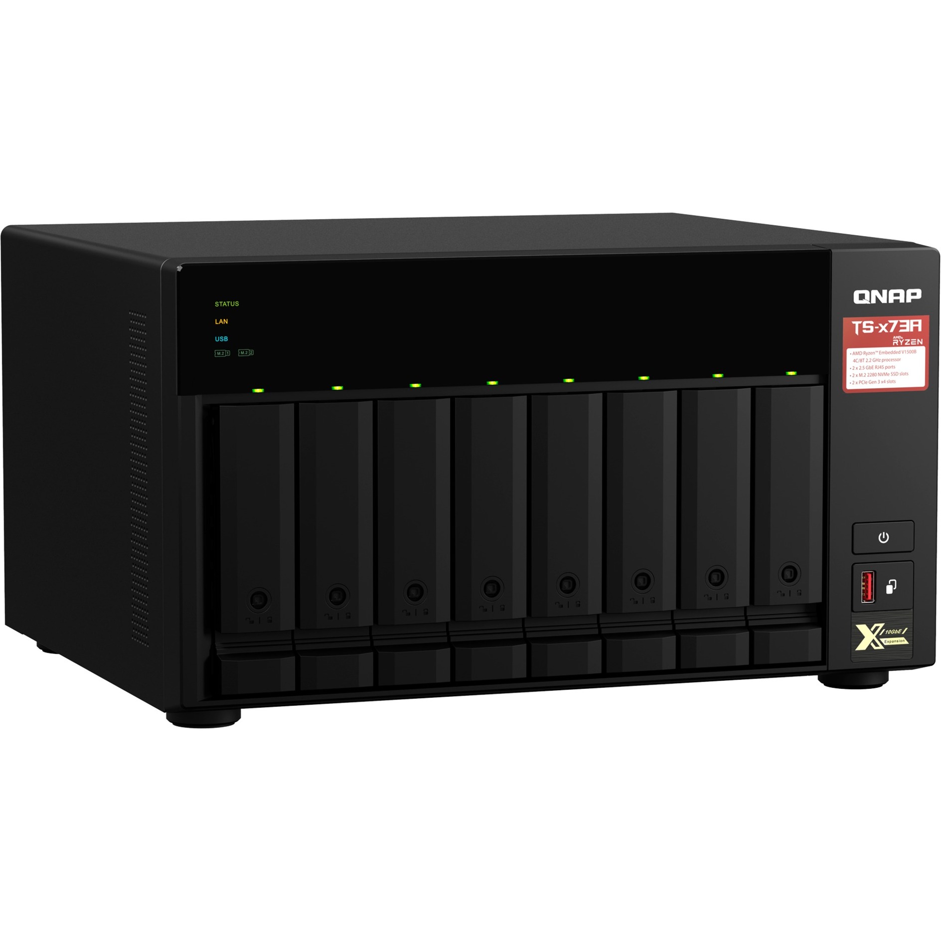 QNAP TS-873A-8G, NAS | 04713213518823 QNAP TS-873A-8G, NAS | 04713213518823
