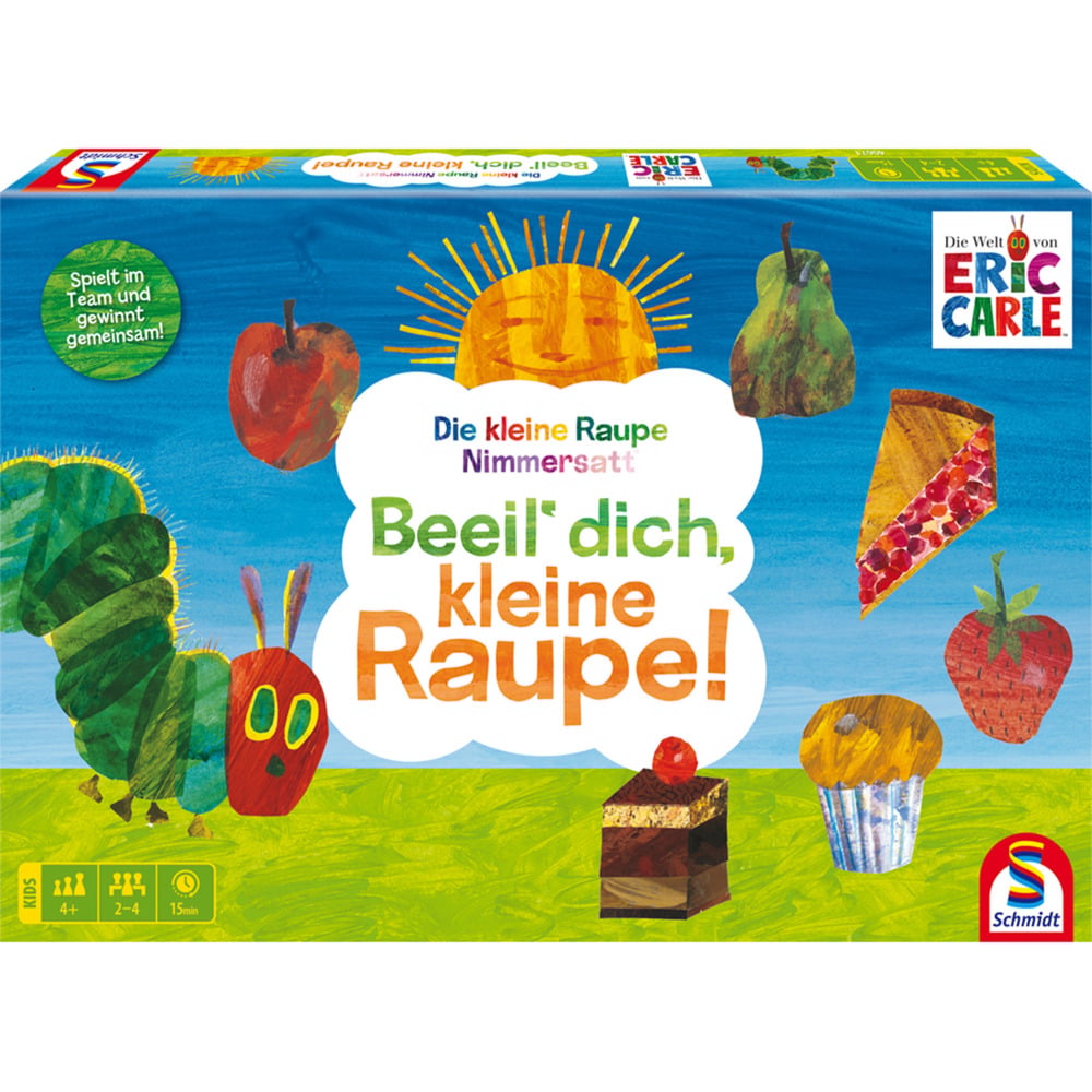 Die kleine Raupe Nimmersatt: Beeil‘ dich, kleine Raupe!, Brettspiel