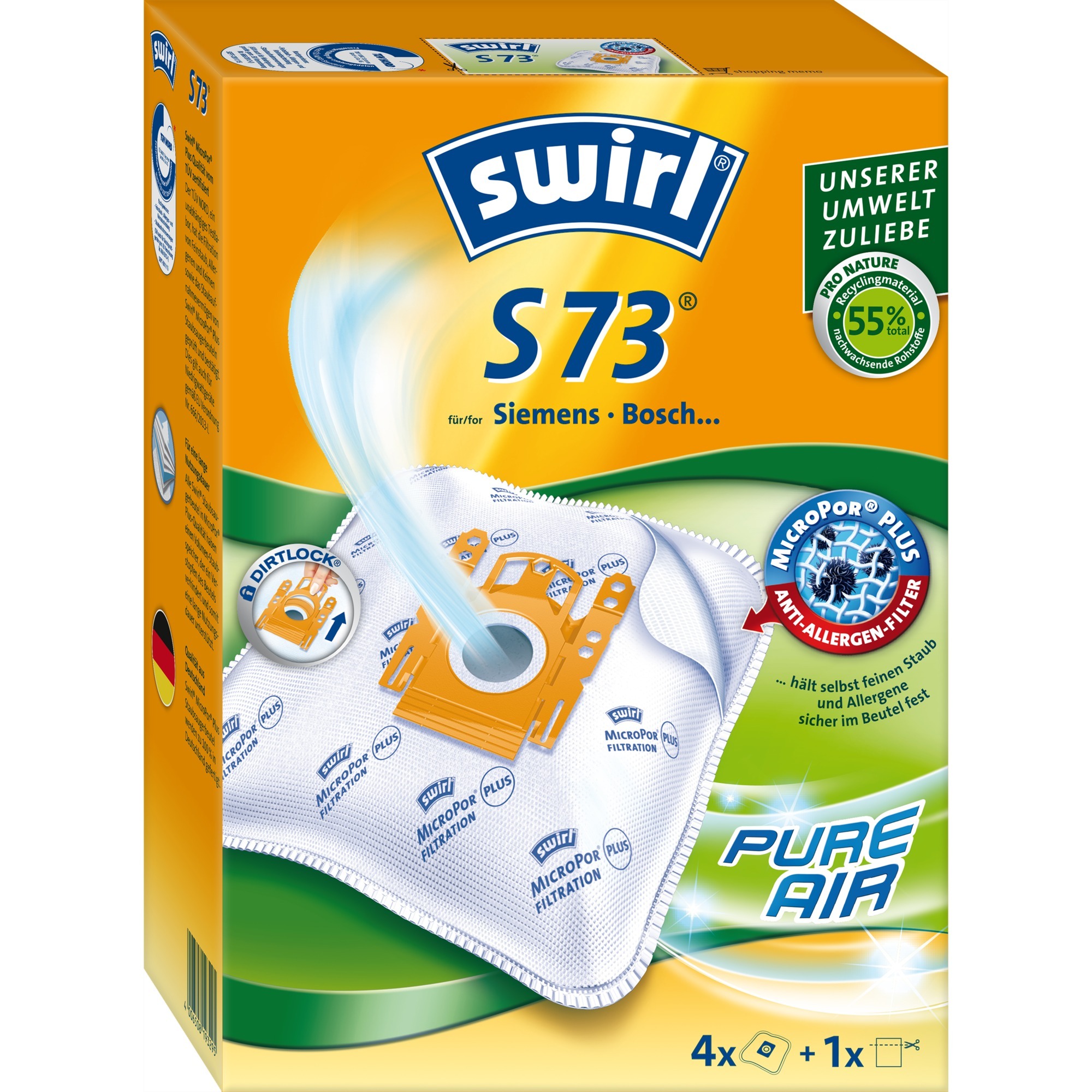Staubsaugerbeutel S73 EcoPor