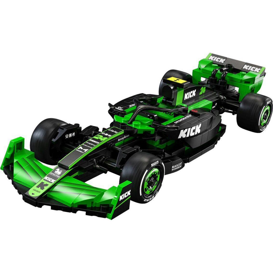 KICK Sauber Formel 1 Team C44 2024 Maßstab 1:24, Baukasten