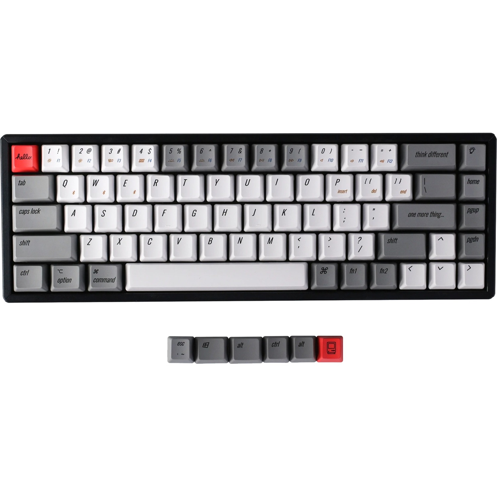 Keychron OEM Dye-Sub PBT Keycap-Set – Retro Mac, Tastenkappe | 04897115557446 Keychron OEM Dye-Sub PBT Keycap-Set – Retro Mac, Tastenkappe | 04897115557446