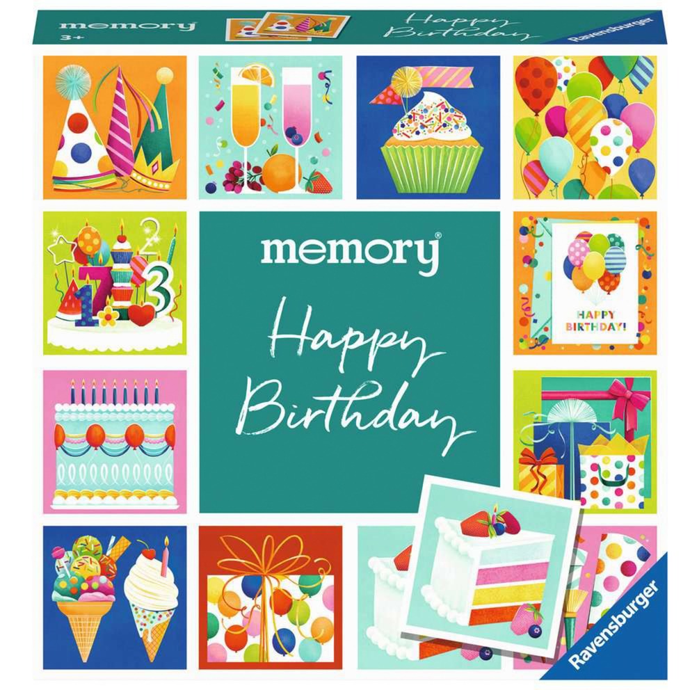 memory moments - Happy Birthday, Gedächtnisspiel