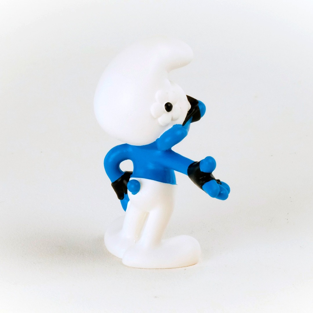 Schleich Schlümpfe Figur – Stier Schlumpf, Handbemalt, Ca. 5,4 Cm
