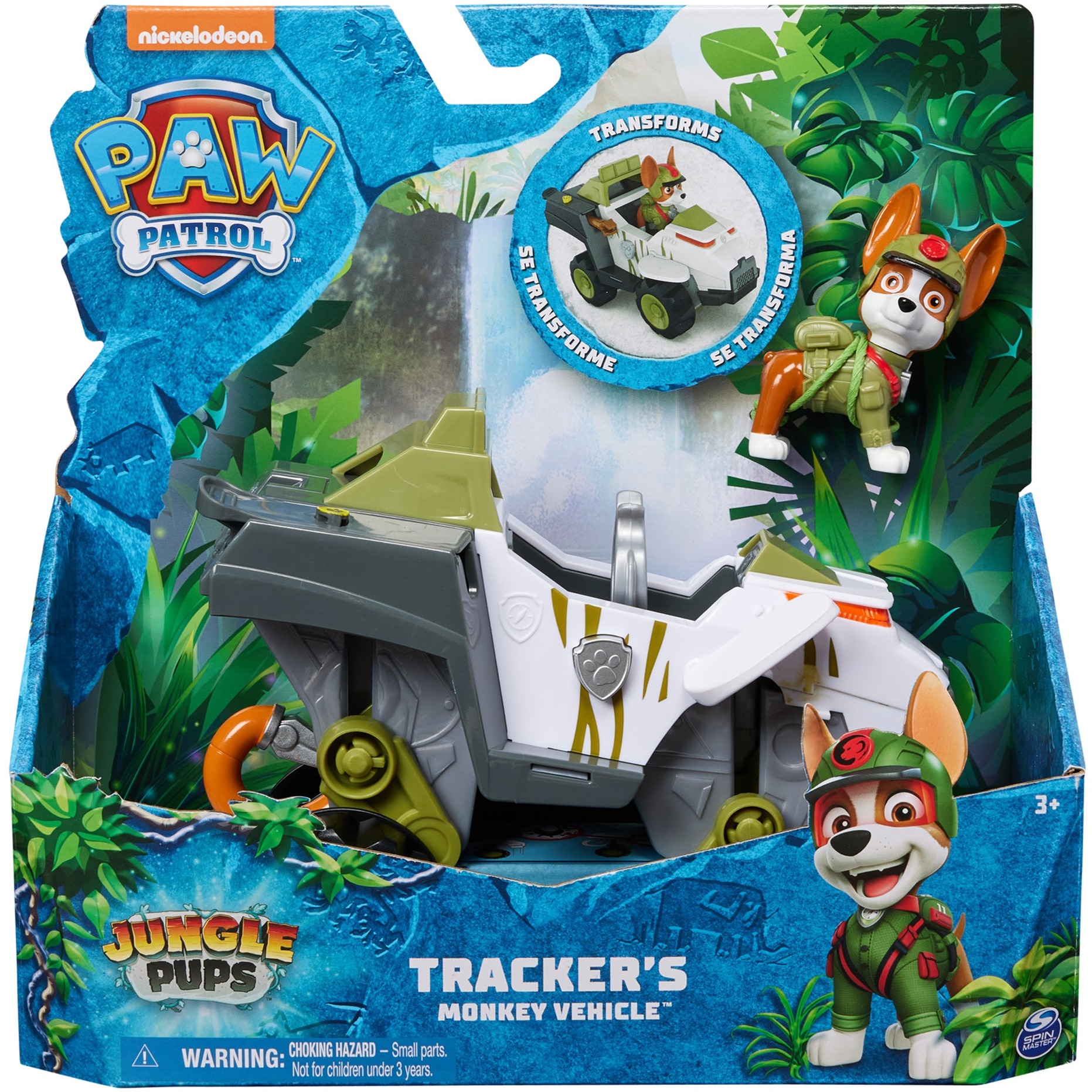 Spin Master Paw Patrol Jungle Pups – Affen-Fahrzeug mit Tracker-Figur, Spielfahrzeug | 00778988490631 Spin Master Paw Patrol Jungle Pups – Affen-Fahrzeug mit Tracker-Figur, Spielfahrzeug | 00778988490631