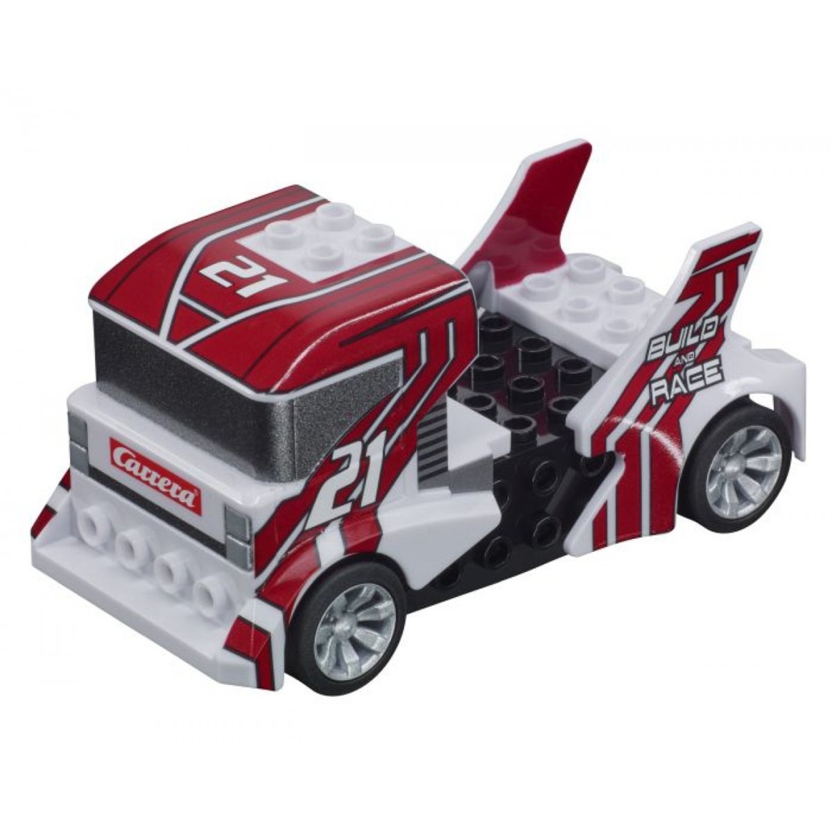 Spielzeug: Carrera GO!!! Build ''n Race - Race Truck, Rennwagen