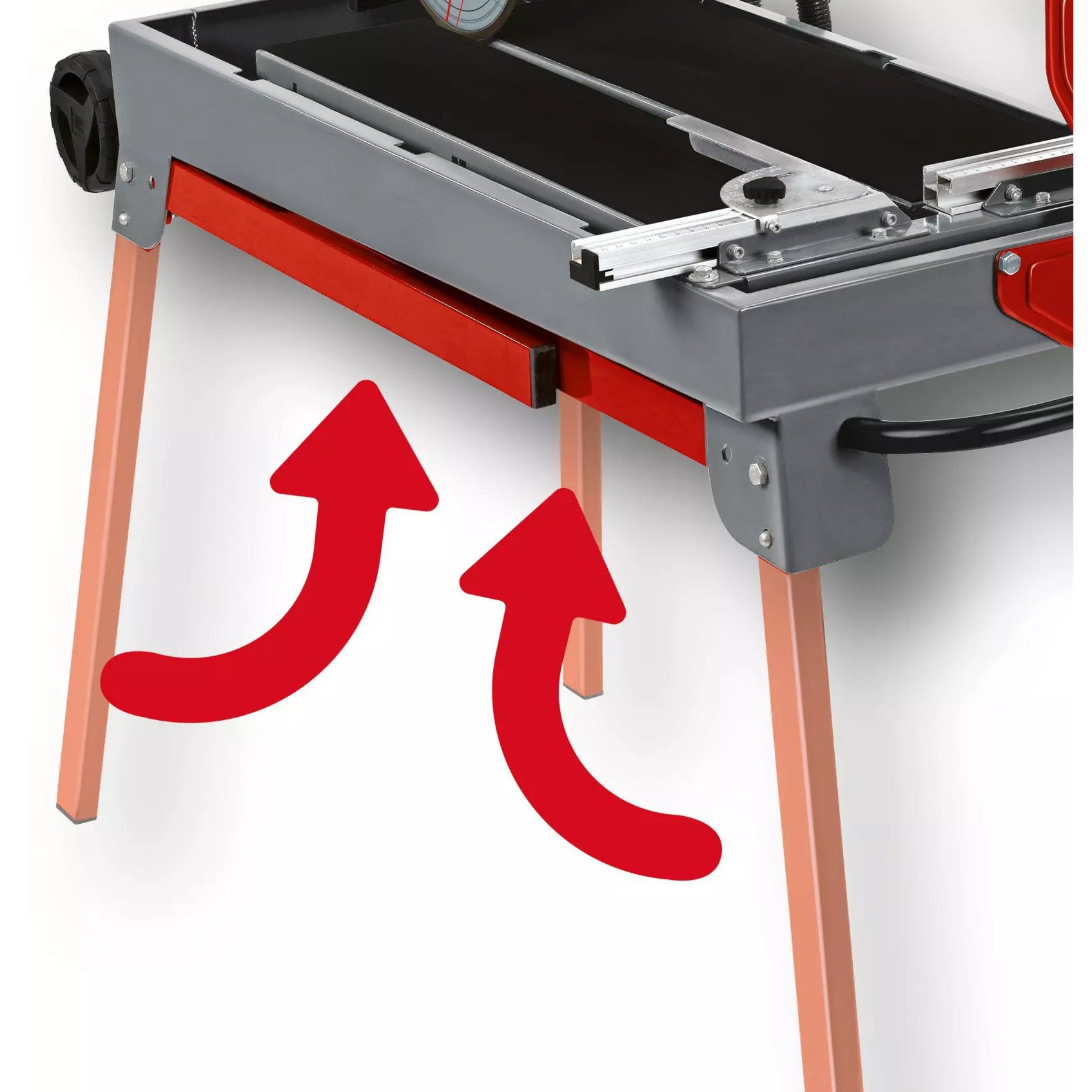 EINHELL Radial-Fliesenschneidmaschine TE-TC 620/1 U, Fliesenschneider rot/grau, 900 Watt