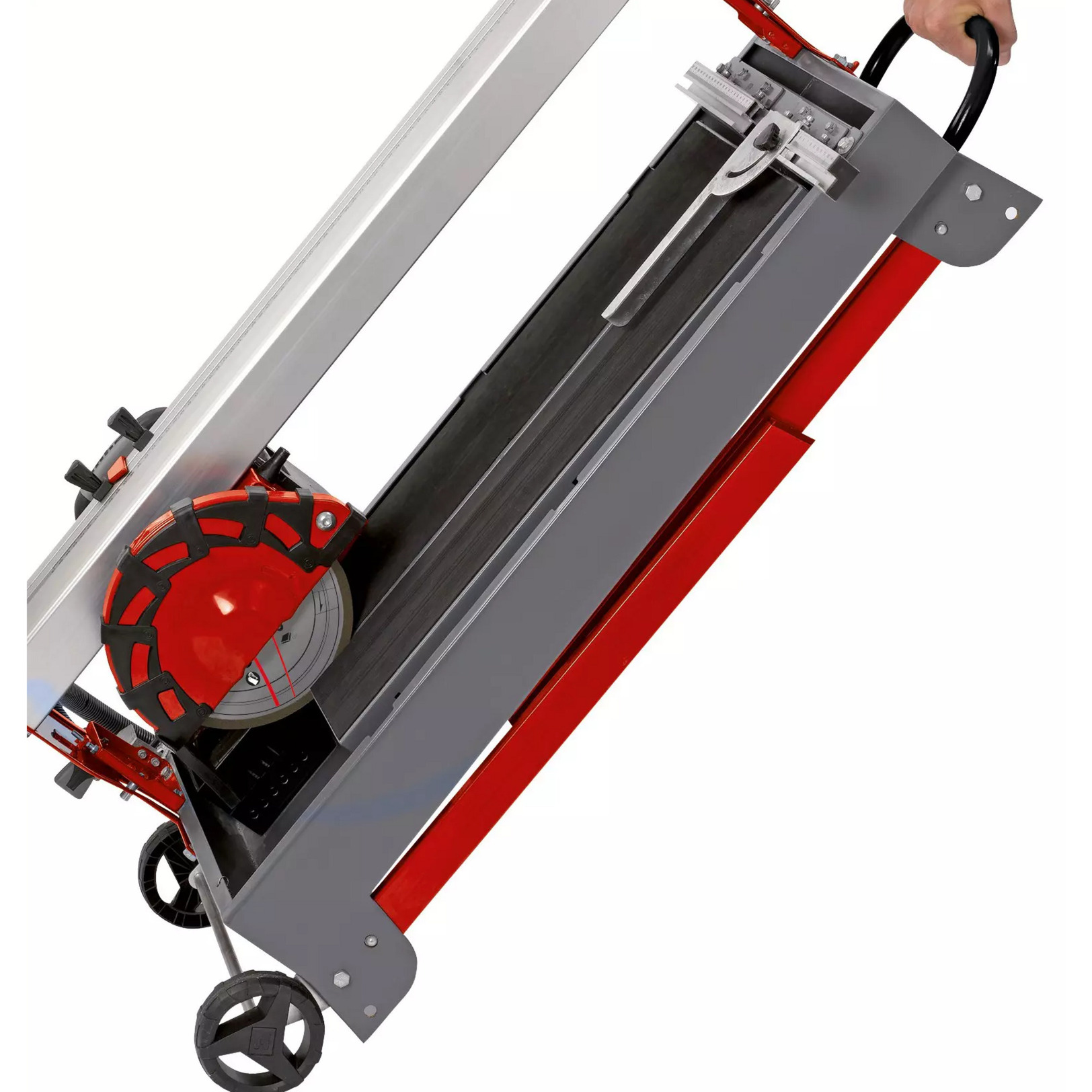 EINHELL Radial-Fliesenschneidmaschine TE-TC 620/1 U, Fliesenschneider rot/grau, 900 Watt