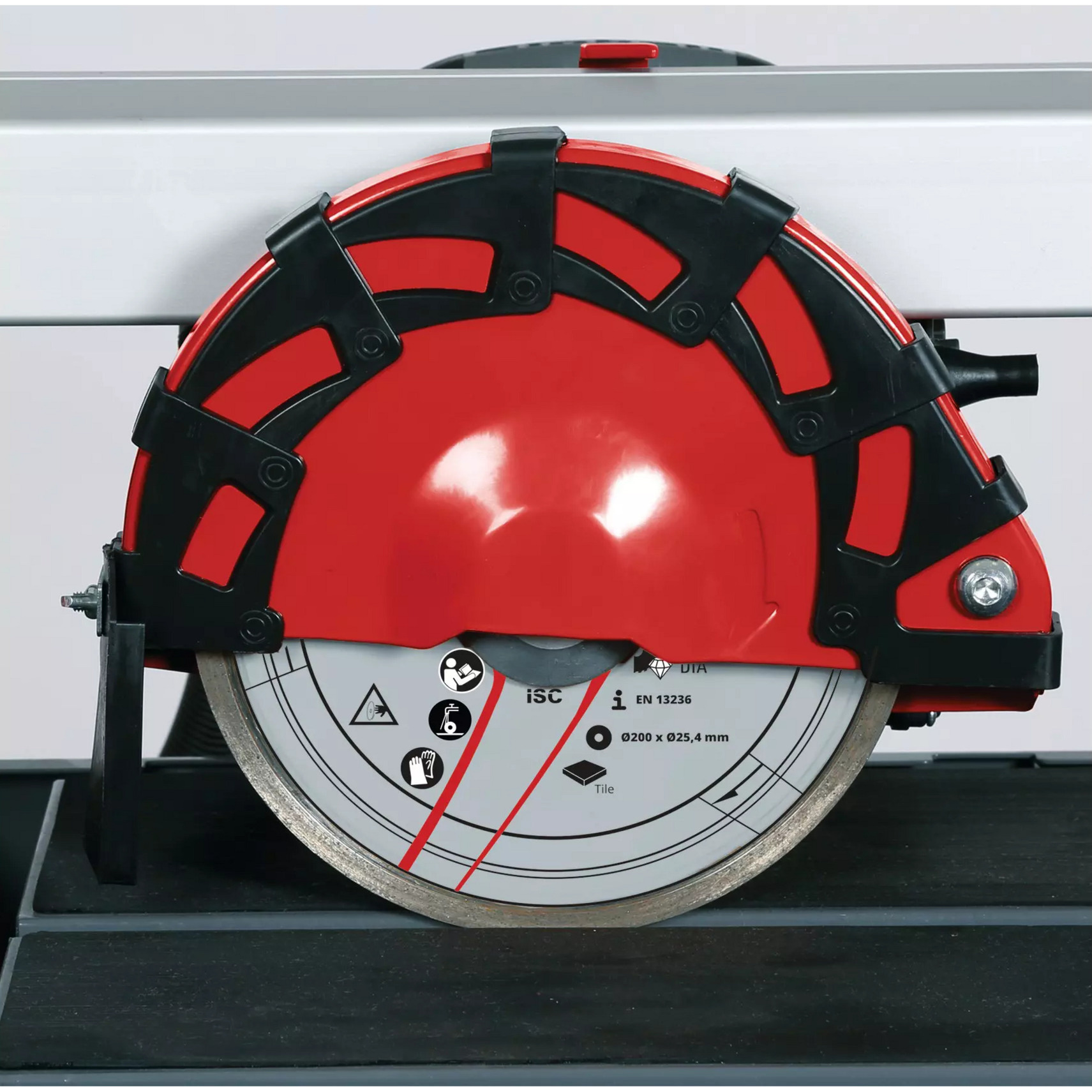 EINHELL Radial-Fliesenschneidmaschine TE-TC 620/1 U, Fliesenschneider rot/grau, 900 Watt