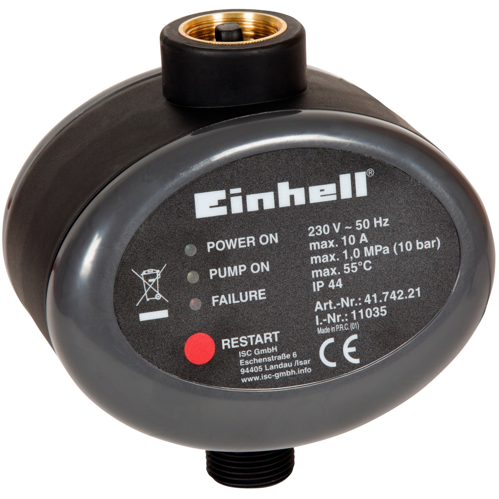 Einhell Elektronischer Durchflussschalter, Regulierventil | 04006825549225