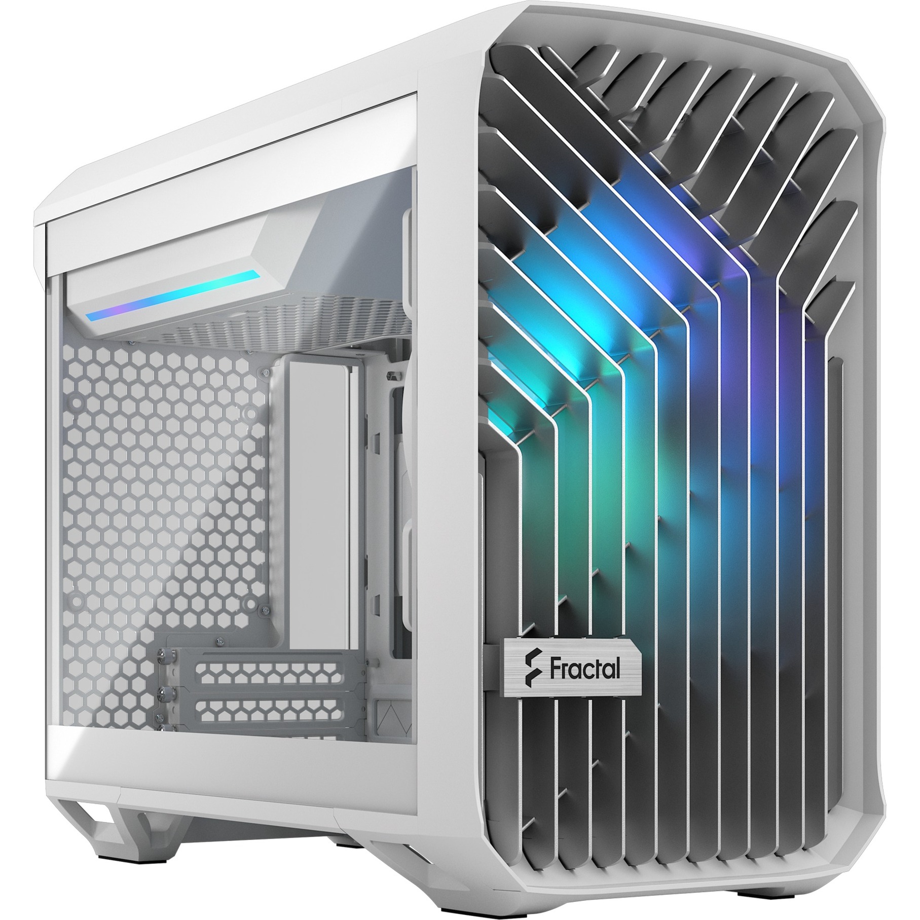 Fractal Design Torrent Nano RGB White TG Light Tint, Tower-Gehäuse | 07340172705246 Fractal Design Torrent Nano RGB White TG Light Tint, Tower-Gehäuse | 07340172705246