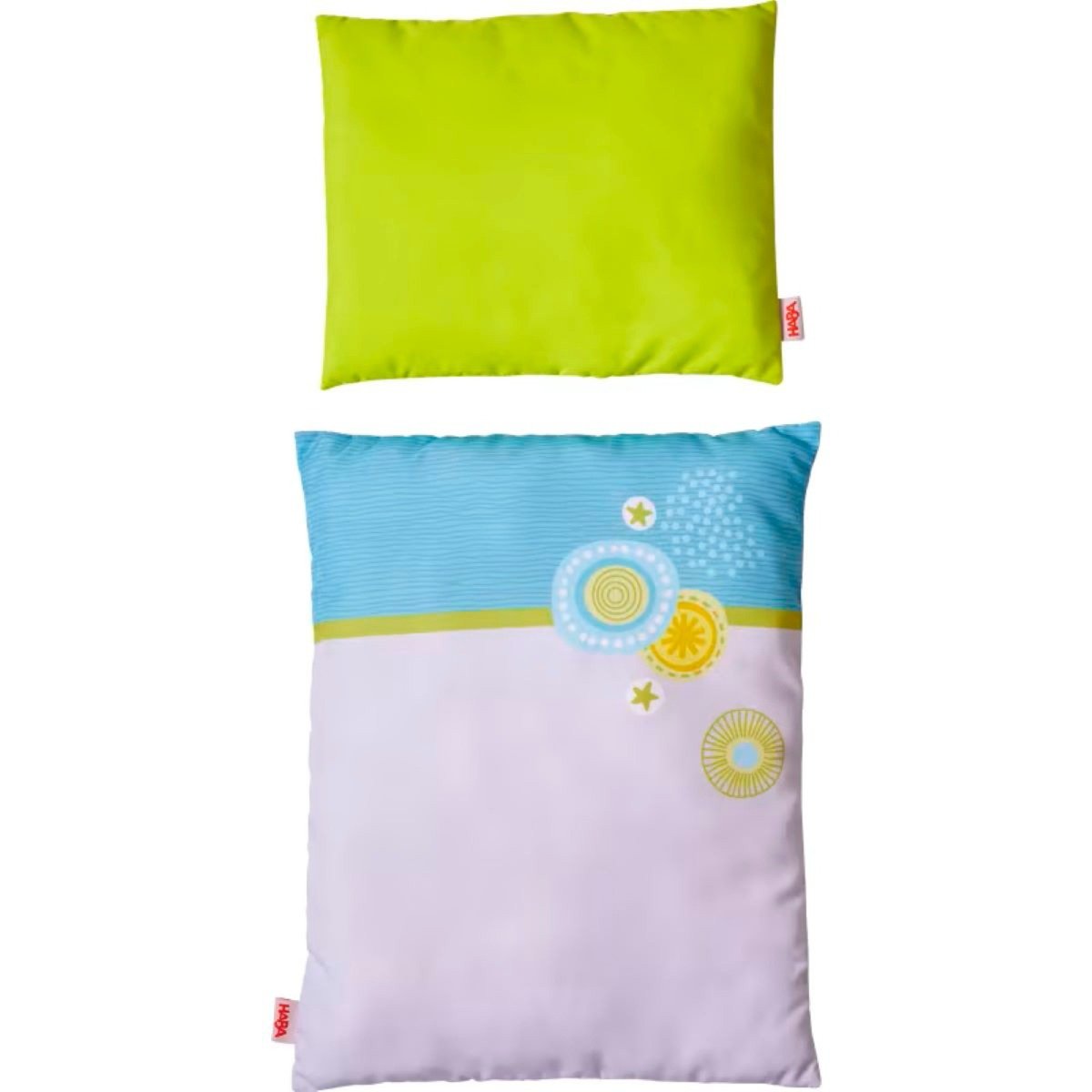 HABA Puppenbettwäsche Sommerwiese, Puppenzubehör | 04010168263458 HABA Puppenbettwäsche Sommerwiese, Puppenzubehör | 04010168263458