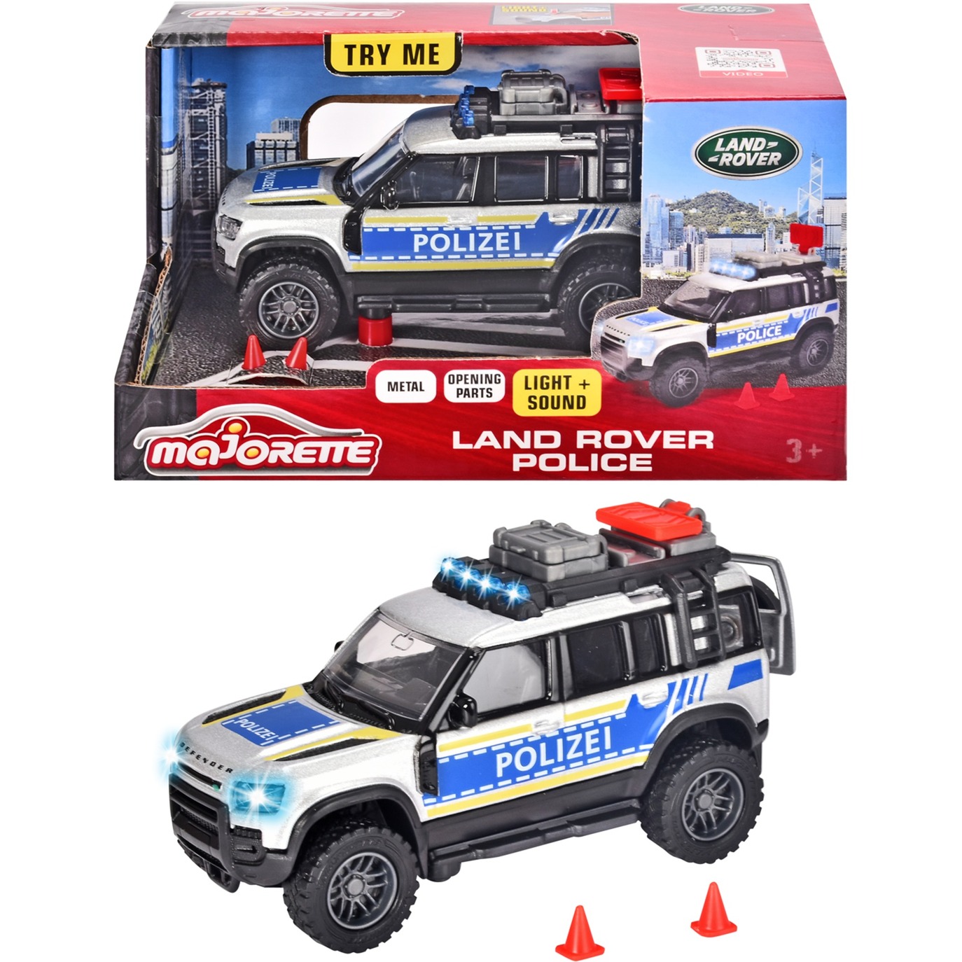 Land Rover Defender Polizei, Spielfahrzeug