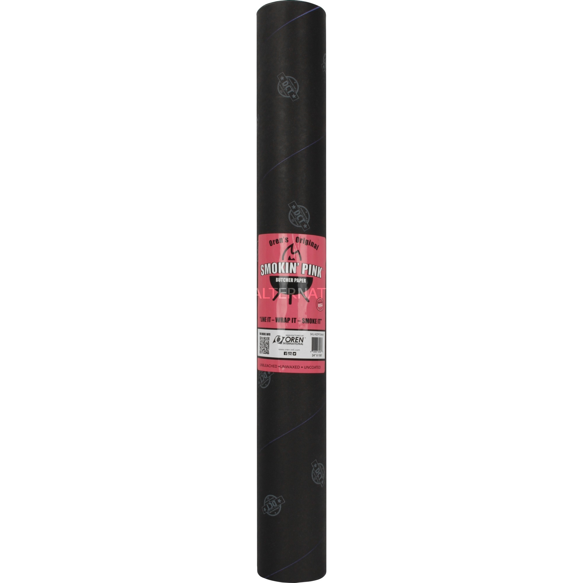 USA Pink Butcher Paper 24", 45,7 Meter Rolle, Papier