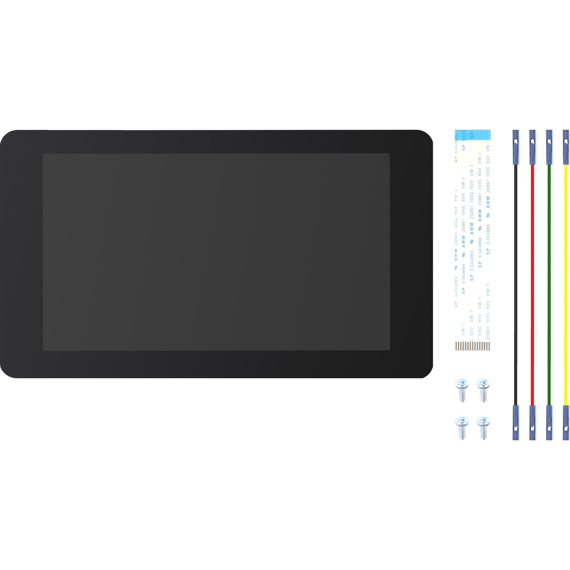Raspberry Pi Foundation 7″ LCD Display, Display-Modul | 00640522710829