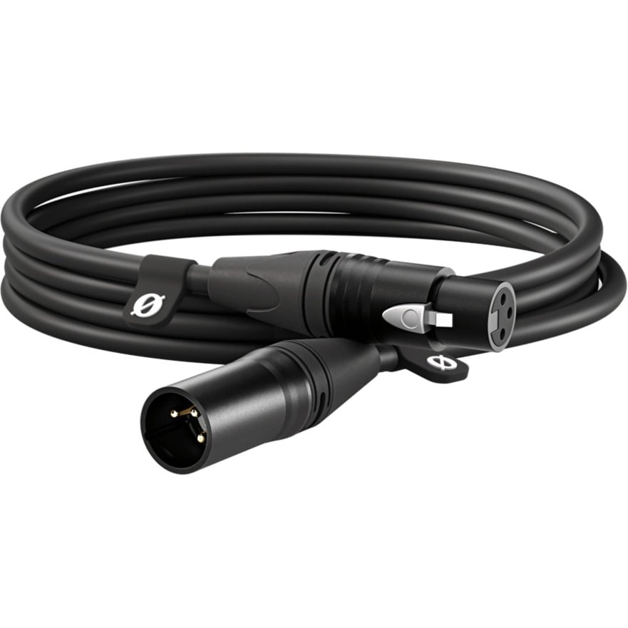 Premium XLR-Kabel XLR3M black