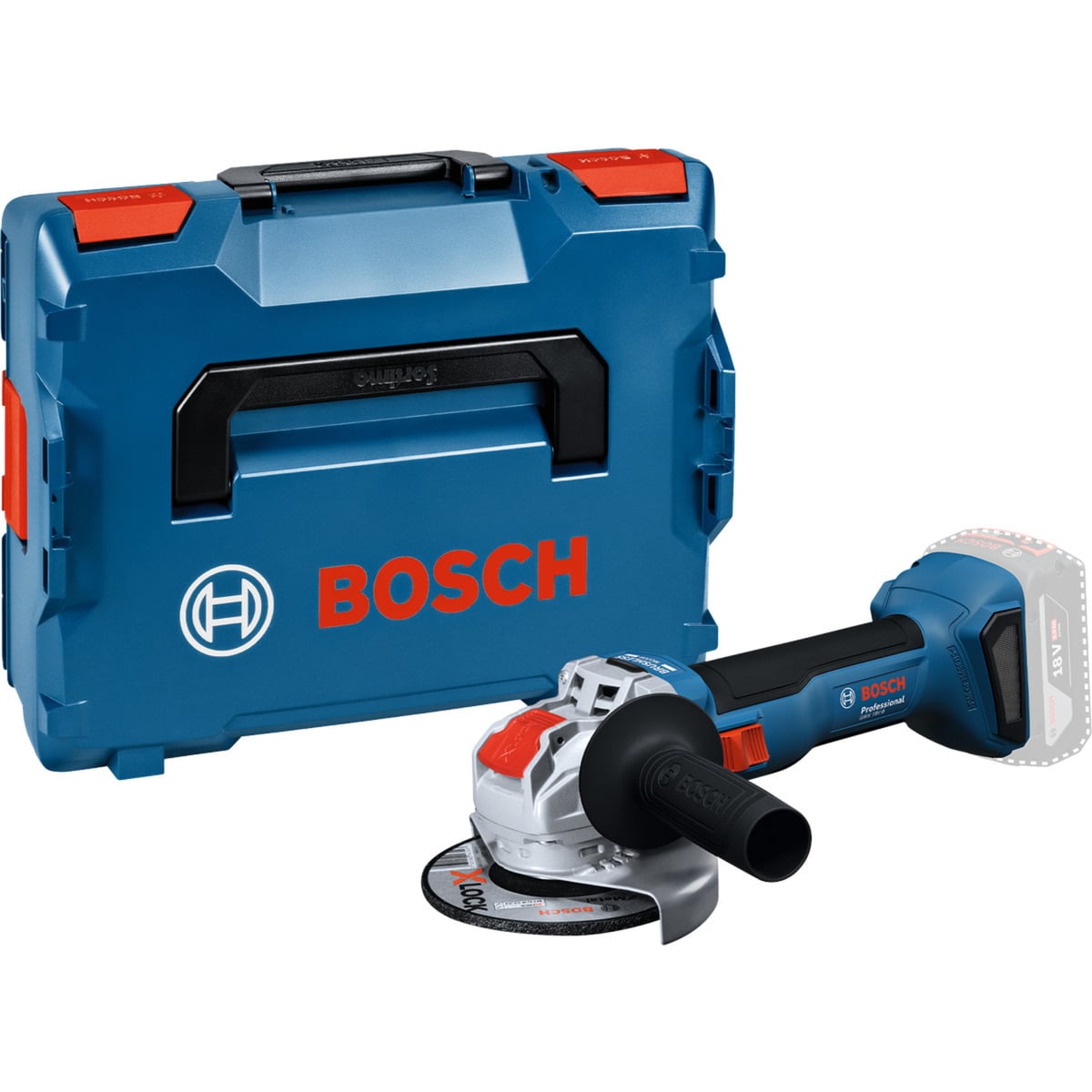 X-LOCK Akku-Winkelschleifer GWX 18V-8 Professional solo, 18Volt