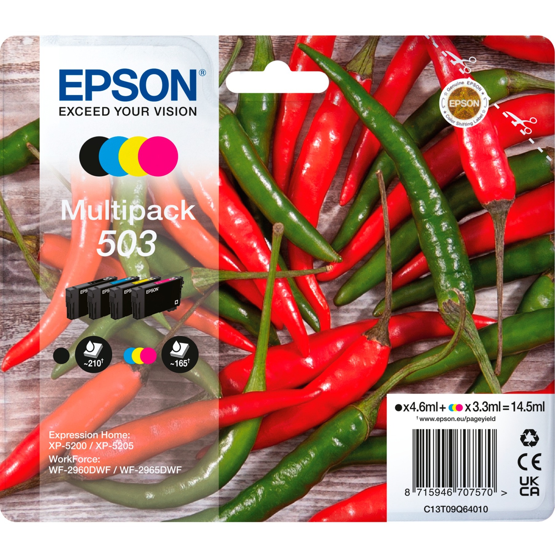Tinte Multipack 503 (C13T09Q64010)
