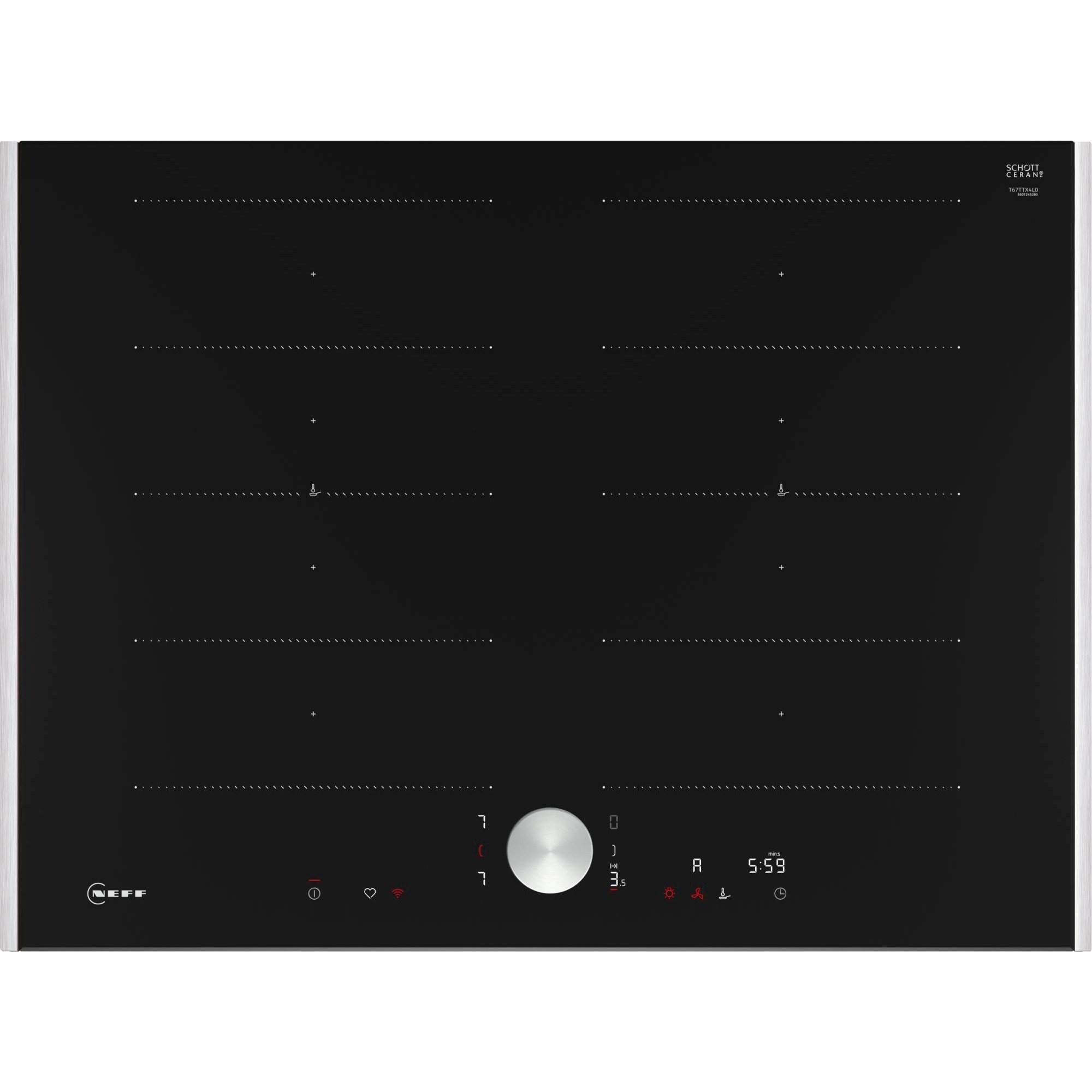 NEFF T67TTX4L0 N 90, Autarkes Kochfeld | 04242004265627 NEFF T67TTX4L0 N 90, Autarkes Kochfeld | 04242004265627