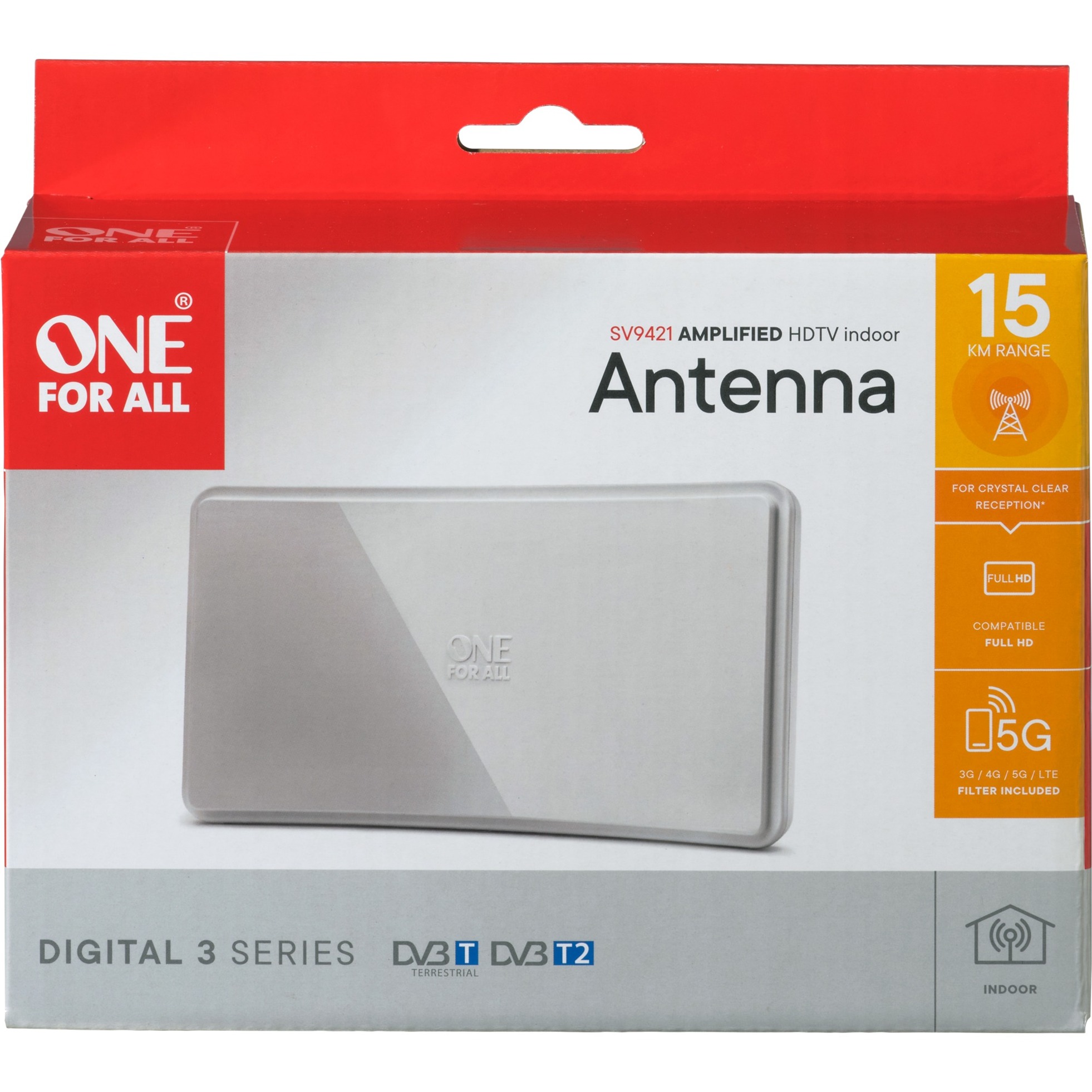 One For All SV9421-5G, Antenne | 08716184073953 One For All SV9421-5G, Antenne | 08716184073953