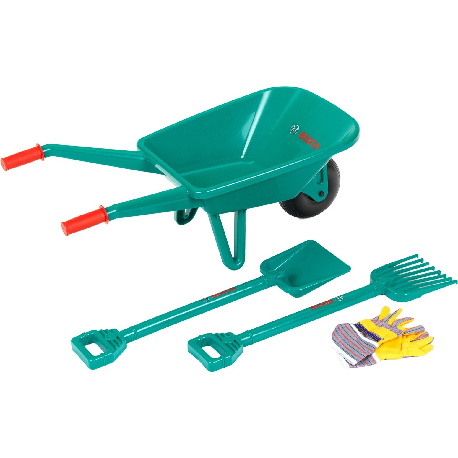 Theo Klein Bosch Gartenset mit Schubkarre 4-teilig, Gartenspielgerät | 04009847027528 Theo Klein Bosch Gartenset mit Schubkarre 4-teilig, Gartenspielgerät | 04009847027528
