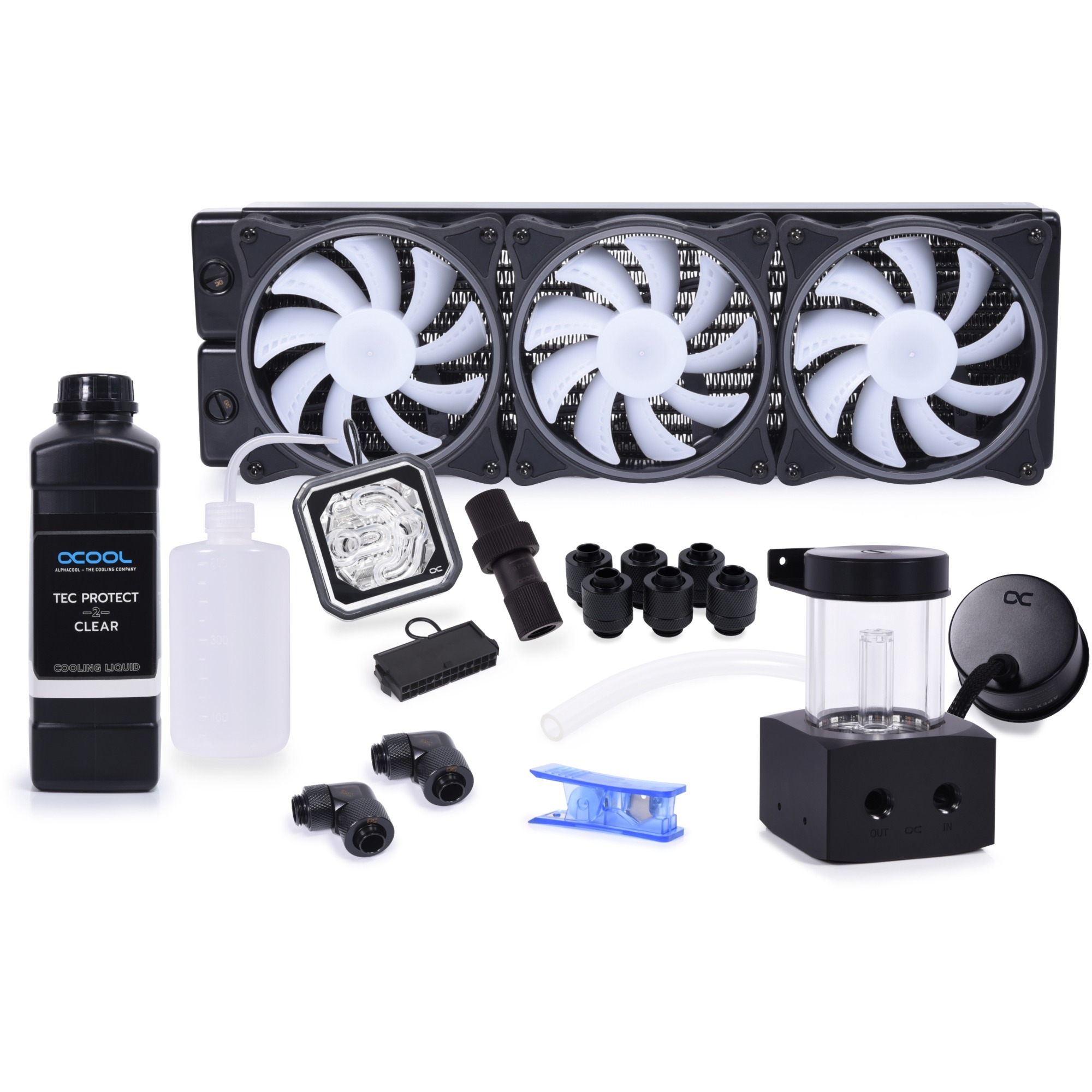 Alphacool Core Storm 360mm XT45 360mm, Wasserkühlung | 04250197119900 Alphacool Core Storm 360mm XT45 360mm, Wasserkühlung | 04250197119900