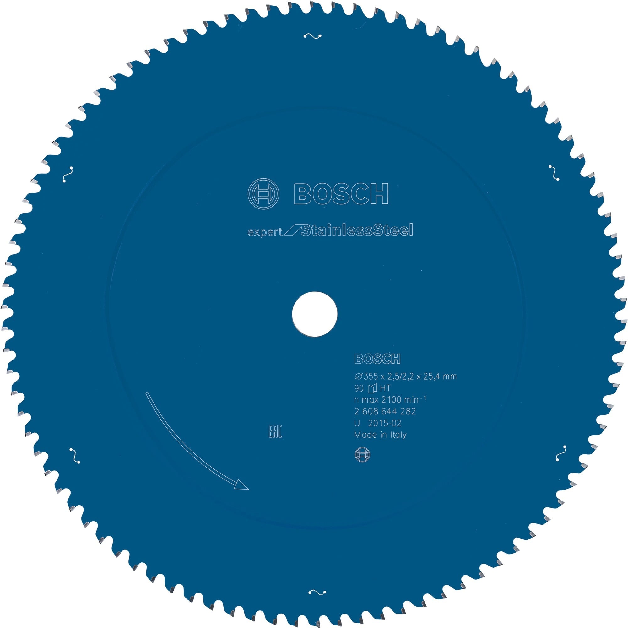 EXPERT Stainless Steel Kreissägeblatt, Ø 355mm, 90Z