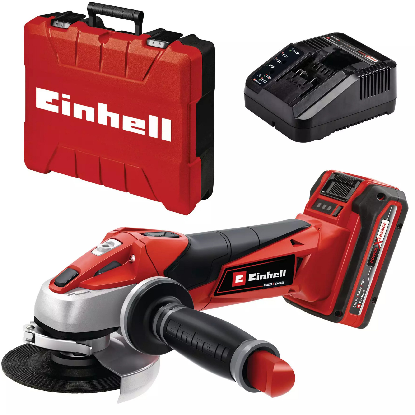 Power X-Change Akku-Winkelschleifer TE-AG 18/115 Li Kit, 18Volt