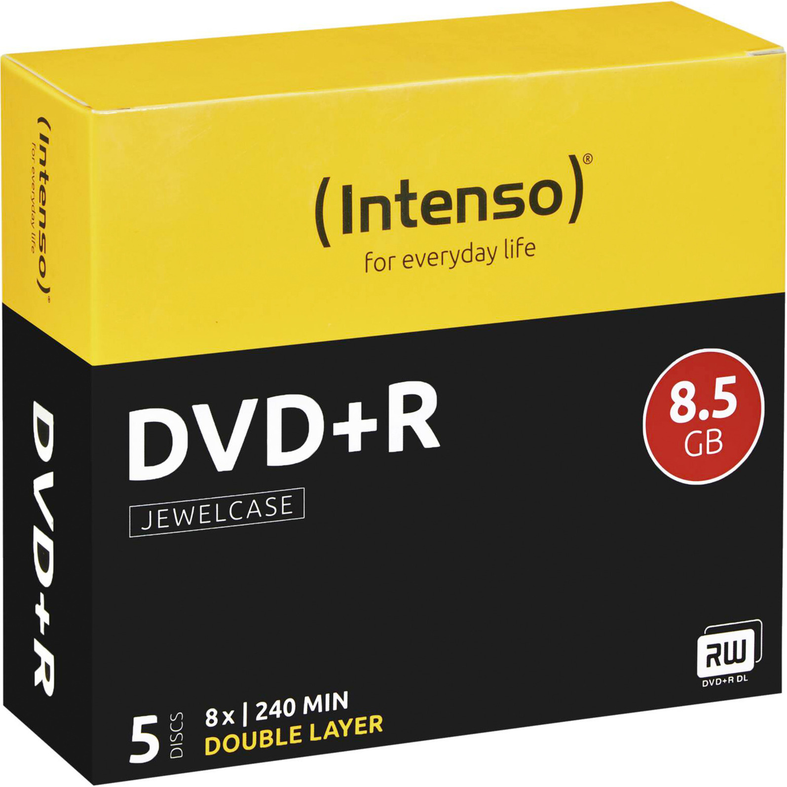 DVD+R DL 8,5 GB, DVD-Rohlinge