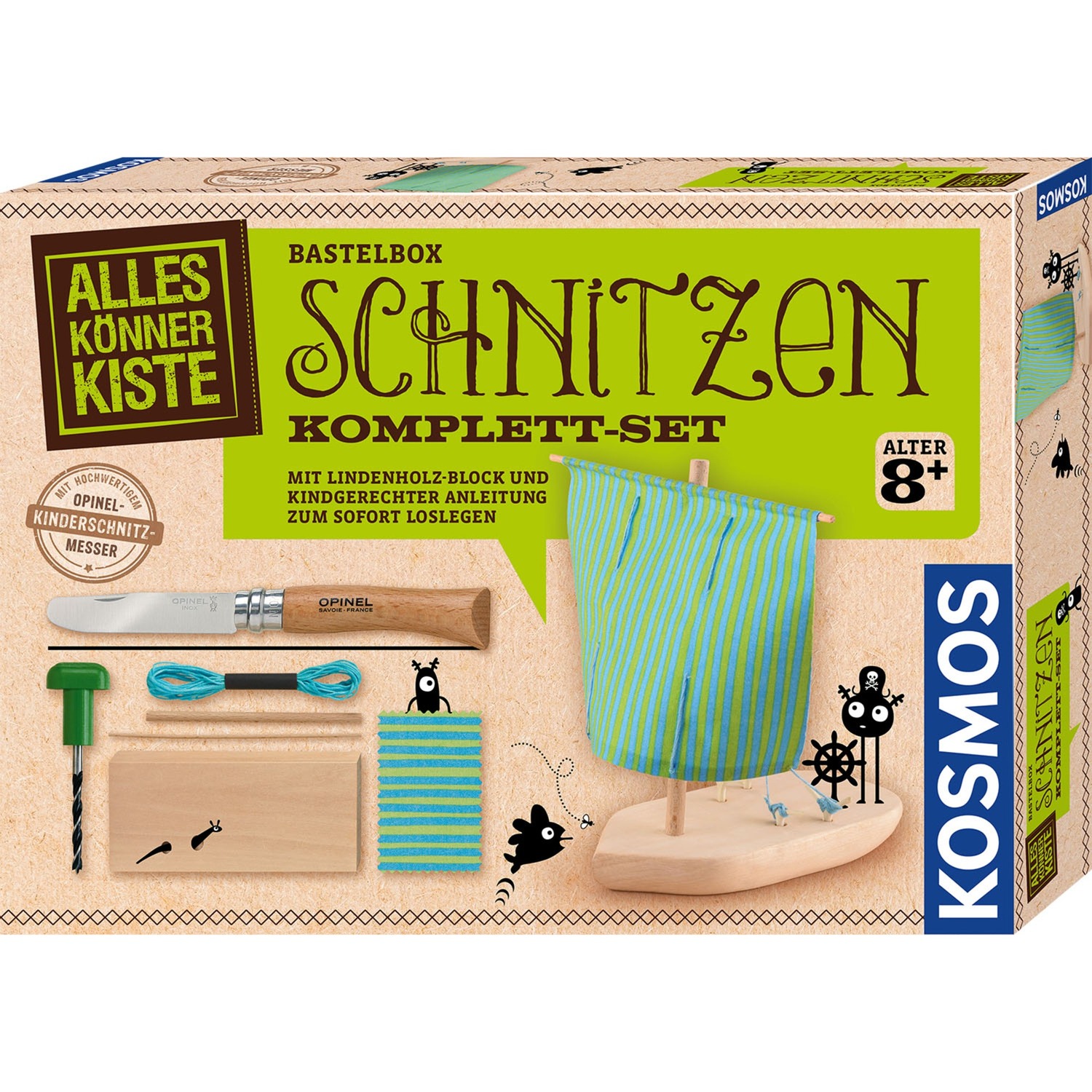Schnitzen Komplett-Set, Basteln