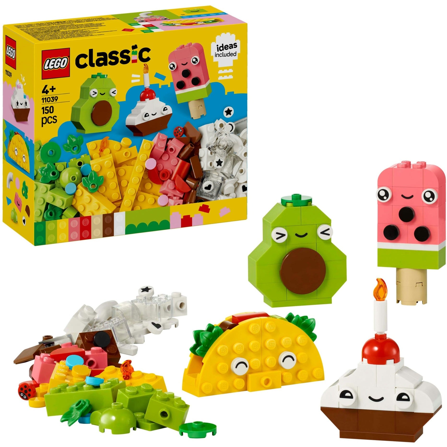 11039 Classic Kreativer Snack Bauspaß, Konstruktionsspielzeug