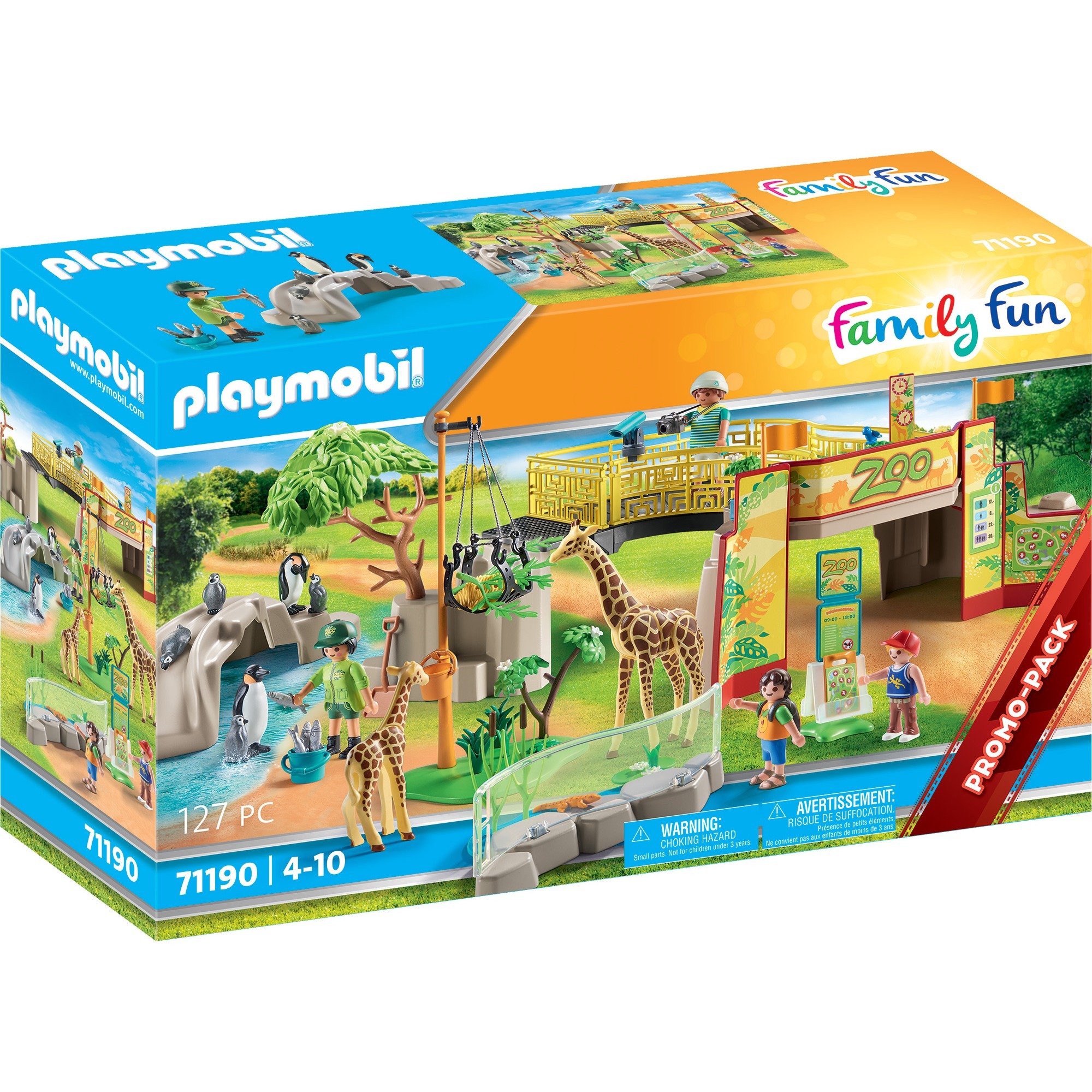 Spielzeug: PLAYMOBIL 71190 Family Fun Mein großer Erlebnis-Zoo