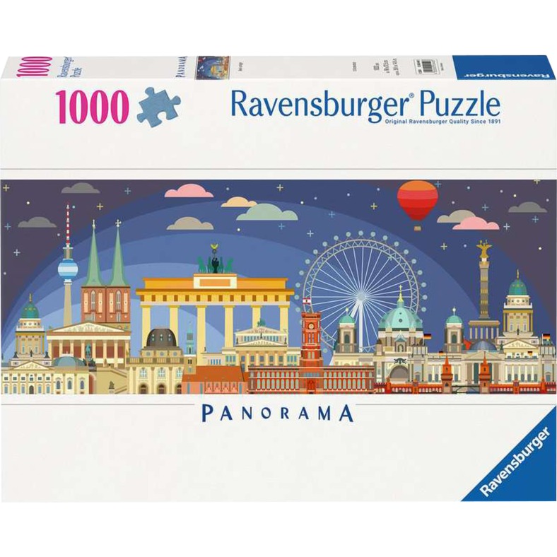 Puzzle Panorama - Nachts in Berlin