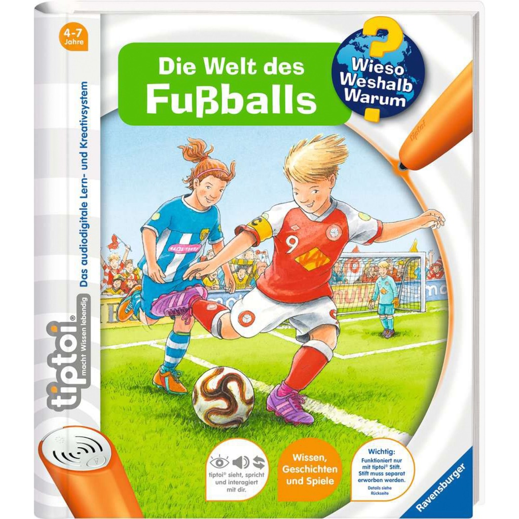 tiptoi Wieso? Weshalb? Warum? Die Welt des Fußballs, Lernbuch