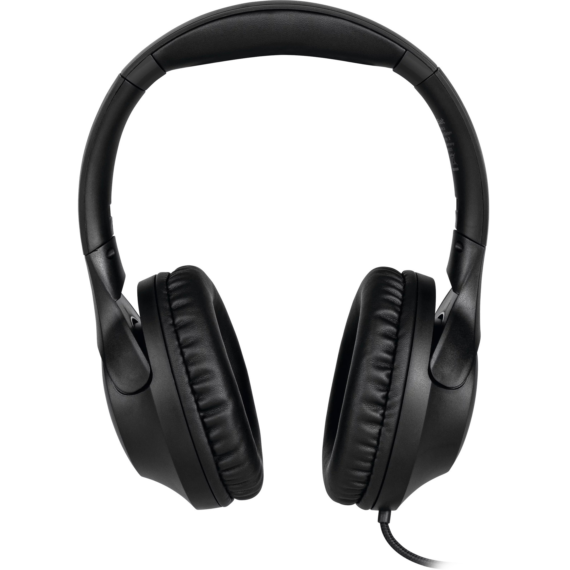 Stereo Kopfhörer mit Headset-Funktion und einseitiger Kabelführung